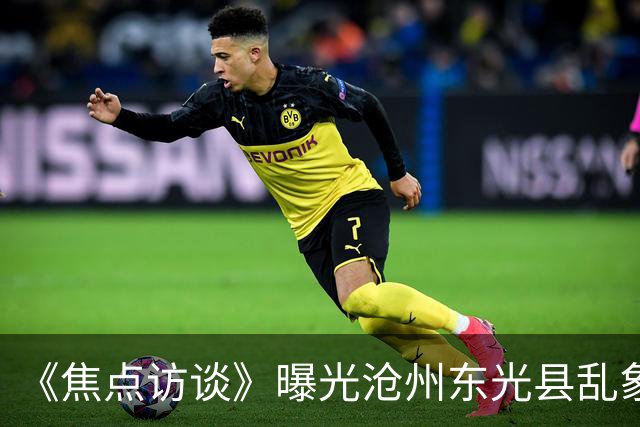 《焦点访谈》曝光沧州东光县乱象：村里埋下危化品炸弹，税收不能凌驾生命之上